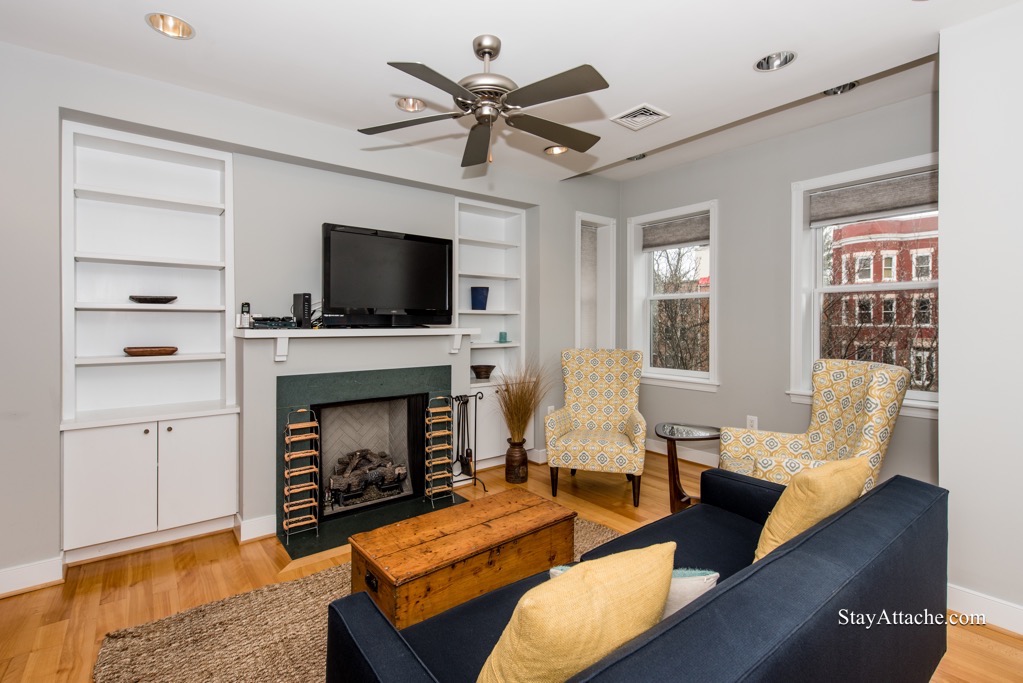 furnished 2 bedroom Adams Morgan